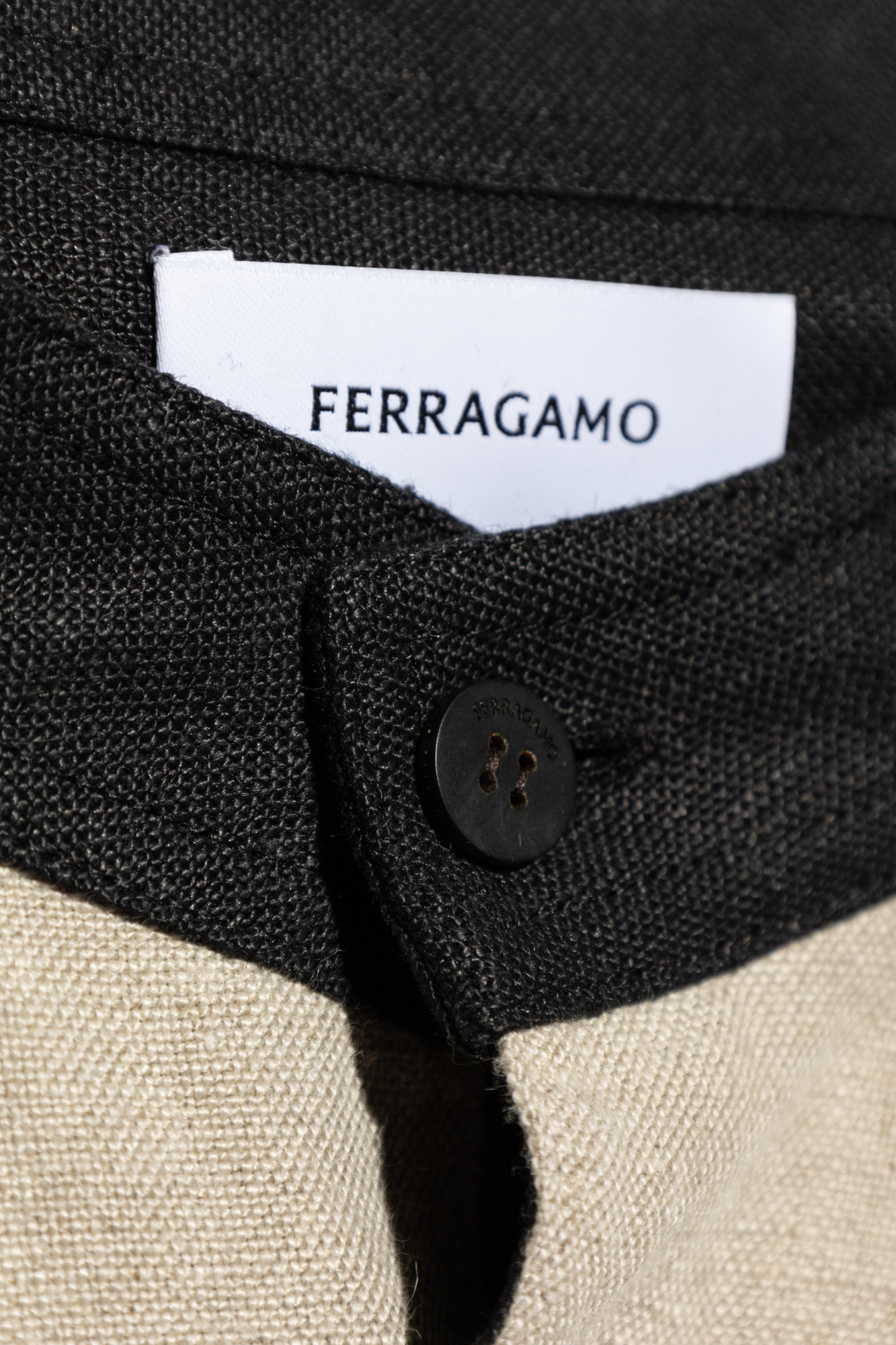 FERRAGAMO Linen shirt | Men's Clothing | Vitkac